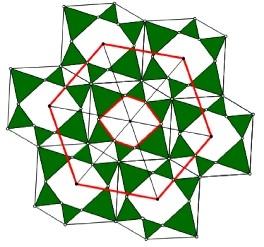 Замощение плоскости шестиграммами