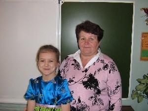 Бабушка и внучка: Рукосуевы Любовь Васильевна и Екатерина