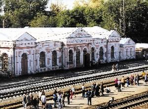 Вокзал нашего города Похвистнево.