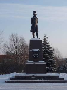 Памятник А.С. Пушкину в Арзамасе