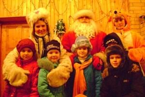 В гостях у Деда Мороза в Лапландии