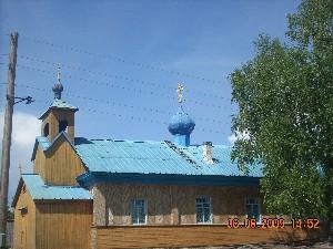 Восстановленный Храм Михаила Архистратига в селе Березовка Артинского района