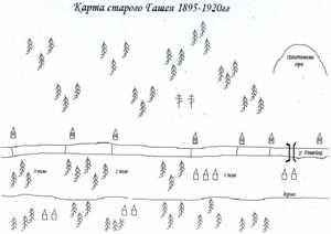  Карта села Старый Гашей