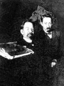 А.П. Чехов и И.А. Бунин