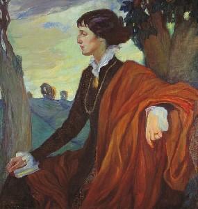 Портрет А.А. Ахматовой 1914 г. автор О.Кардовская