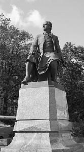 Памятник Ломоносову в Санкт-Петербурге