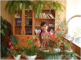 В школьных условиях, где мы проводим много времени, есть больше возможности изучить растения для того, чтобы уметь  их выращивать, научиться ухаживать за ними и найти растения, приносящие не только радость своей красотой, но и пользу человеку.