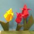 Оригами "Тюльпаны"