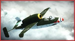 Исстребитель Heinkel He 162 Volksjager