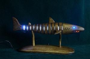 Декоративный светильник "Акула"