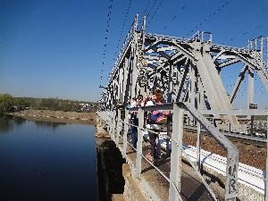 Мост через Воронежское водохранилище 